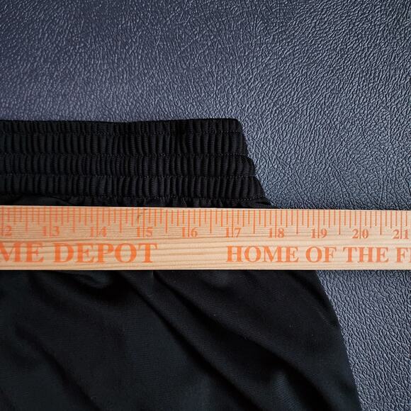 Vintage Y2K Baggy Nike Black Track Sweatpants XXL - Picture 8 of 10